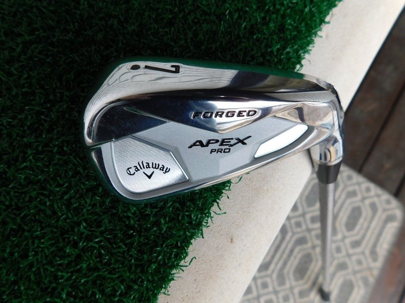 Callaway APEX PRO Forged 7-Iron w/ AeroTech f4 Stiff Flex Shaft - Fitting Club
