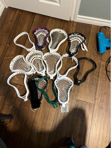 USED AND NEW LACROSSE HEADS FOR SALE! DM offers and which head!