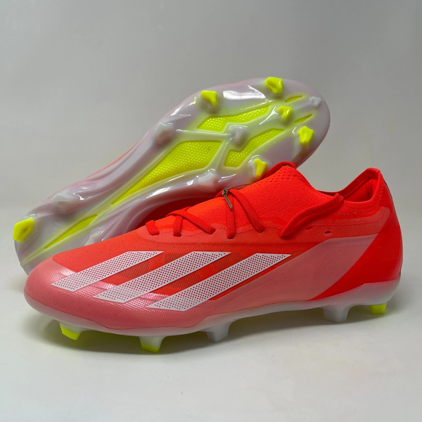 Adidas X Crazyfast Pro FG Soccer Cleats Solar Red White IG0600 Men's Size 10 NEW