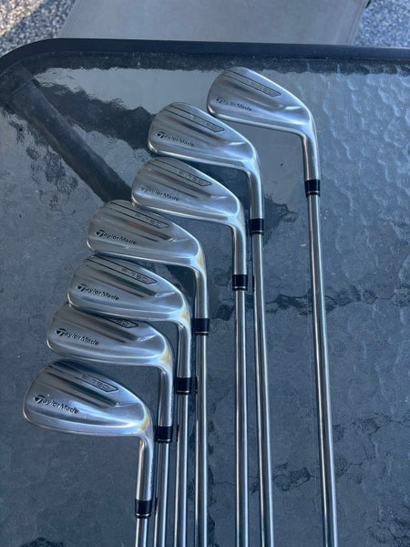 Men's 2019 TaylorMade P-790 Right Handed Iron Set Extra Stiff Flex Steel Shaft (Used)