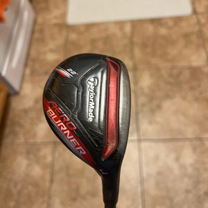 Men's TaylorMade Aeroburner Black Right Handed Hybrid Regular Flex 4H (Used)