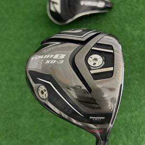 Bridgestone Tour B XD-3 9.5 Driver w Headcover / Stiff