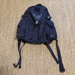 NIKE SFS Backpack BLACK Responder Tactical Gym Bag Handle Waist Strap Great