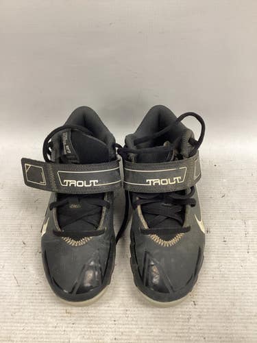 Used Nike TROUT BB/SB Cleats Black Junior 01.5 11851-S000039888
