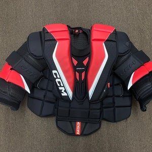 USED ONCE CCM Eflex 6.9 Goalie Chest Protector