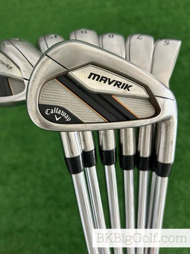 Callaway Mavrik Iron Set 5-A / True Temper XP 95 Stiff