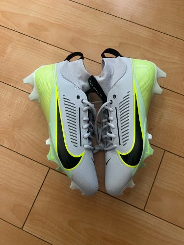 Nike Vapor Edge Pro 360 2 Mens Football Cleats Grey Green DA5456-004 Size 12