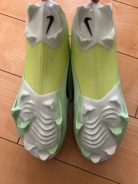 Nike Vapor Edge Pro 360 2 Mens Football Cleats Grey Green  display picture 3