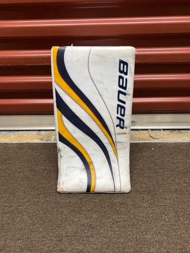 ERIE OTTERS LALONDE PRO STOCK Bauer Blocker