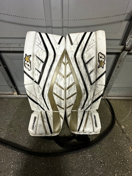 35" Brian's Gnetik X Goalie Leg Pads Pro Stock (Used)