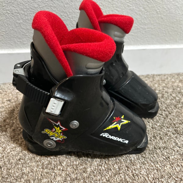 Nordica Super N0.1 Jr Ski Boots US Kids 8 / Mondo 15.5