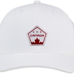 Callaway CG Patriot Canada Cap (White, Adjustable) 2023 Golf Hat NSW