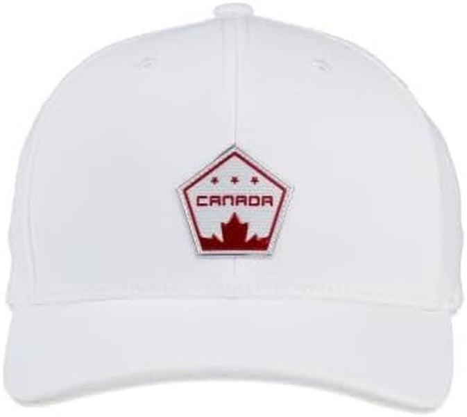 Callaway CG Patriot Canada Cap (White, Adjustable) 2023 Golf Hat NSW