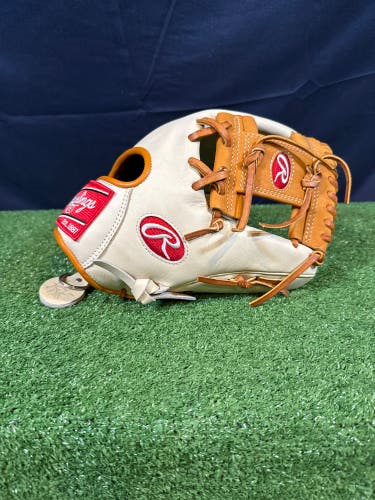 2024 Rawlings Heart of the Hide RH 11.5” Camel/Tan Infield Baseball Glove (New)