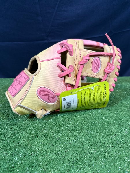 2025 Rawlings Heart of The Hide Pink Lemonade Edition 11.75” Infield Softball Glove (New)