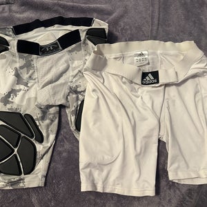 Under Armour & Adidas football Girdle/compression shorts
