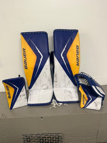 34" Bauer Flylite Regular Goalie Full Set Pro Stock (Used) Canada only