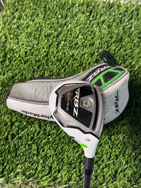 Right Handed TaylorMade RBZ 3 Hybrid 3H 19* Regular Flex With Head Cover