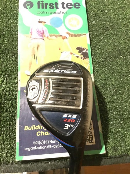 Tour Edge Exotics EX5 220 19* 3 Hybrid Regular VA Drago Three 65g Graphite Shaft
