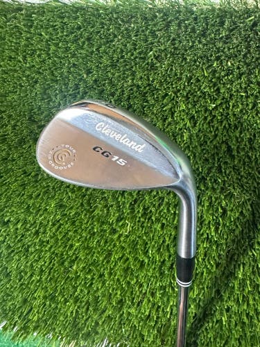 Right Handed Cleveland CG15 Tour Zip Grooves Lob Wedge LW 60*-12 Steel Shaft