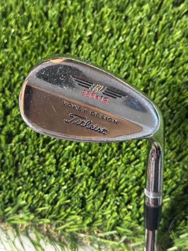 Right Handed Titelist 56 Degree Vokey Design 256-12 Wedge Steel Shaft 36 In