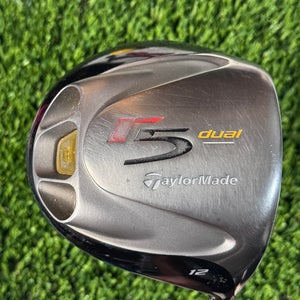Right Handed TaylorMade R5 Dual Driver 12* 45 in Regular Flex New Grip