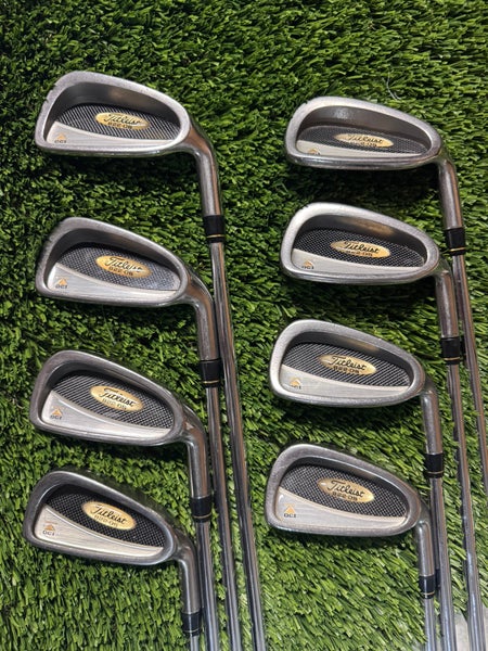 Right Handed Titleist 822-OS Iron Set 3-PW Steel Regular Flex Shaft