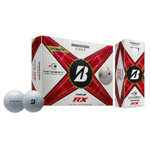 BRIDGESTONE TOUR B RX WHITE MINDSET 2024 GOLF BALL DOZEN