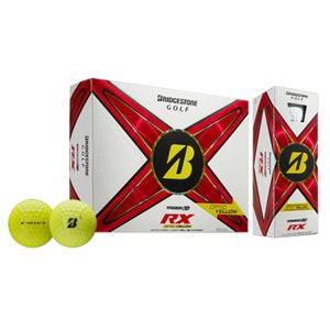 BRIDGESTONE TOUR B RX YELLOW 2024 GOLF BALL DOZEN