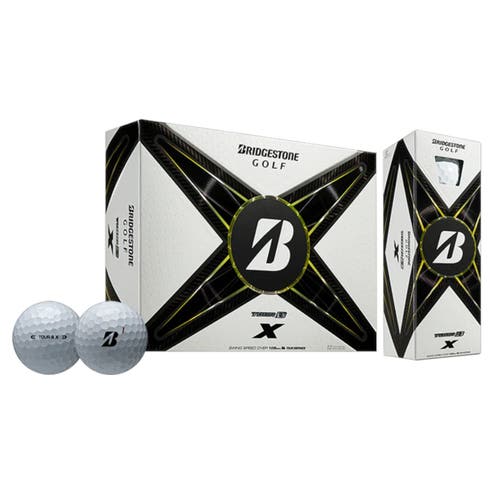 BRIDGESTONE TOUR B X WHITE 2024 GOLF BALL DOZEN
