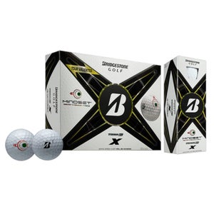 BRIDGESTONE TOUR B X WHITE MINDSET 2024 GOLF BALL DOZEN