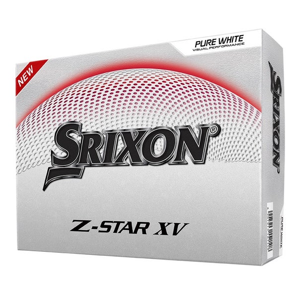 SRIXON Z STAR XV 9 PURE WHITE GOLF BALL DOZEN