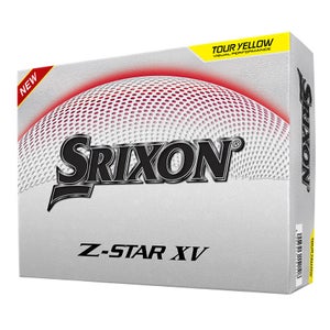 SRIXON Z STAR XV 9 TOUR YELLOW GOLF BALL DOZEN