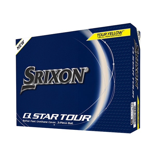 SRIXON Q STAR TOUR 5 YELLOW GOLF BALL DOZEN