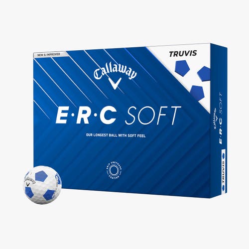 CALLAWAY ERC SOFT TRUVIS BLUE 2025 GOLF BALL DOZEN
