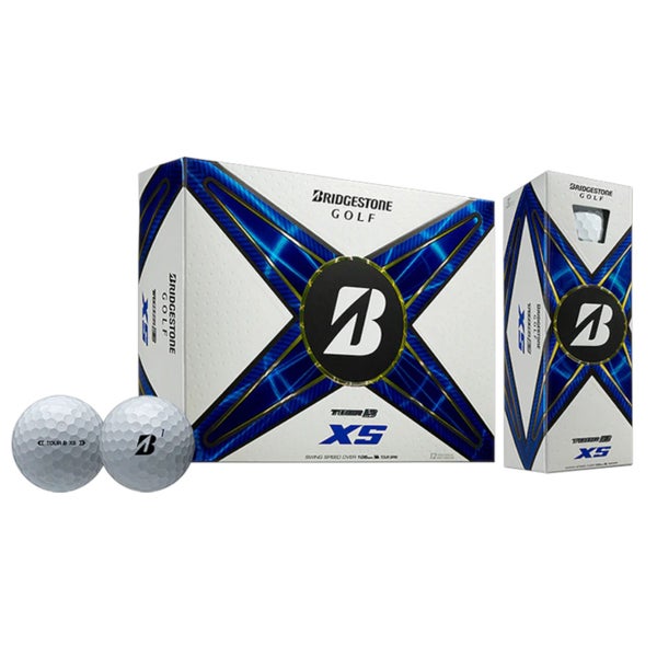 BRIDGESTONE TOUR B XS WHITE 2024 GOLF BALL DOZEN