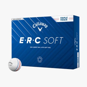 CALLAWAY ERC SOFT TRIPLE TRACK WHITE 2025 GOLF BALL DOZEN