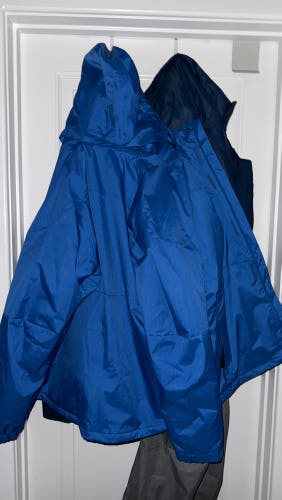 North Face Large Jacket w/ Puffer liner and bib