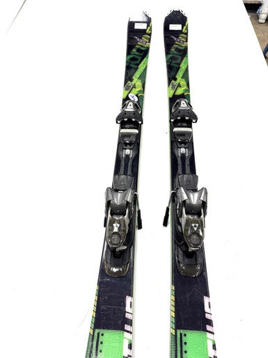 Used Fischer MOTIVE 76 Mens DH Ski/Binding Green 168 cm 11860-S000300631