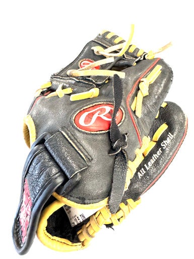 Used Rawlings HIGHLIGHT BB/SB Glove RH Throw Black 10 1/2" 11860-S000300614