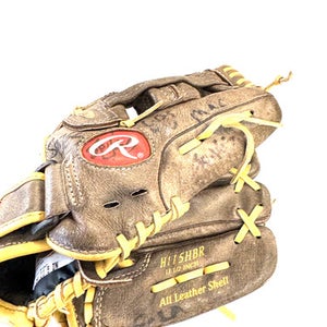 Used Rawlings HIGHLIGHT BB/SB Glove RH Throw Brown 11 1/2" 11860-S000300613