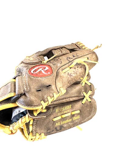 Used Rawlings HIGHLIGHT BB/SB Glove RH Throw Brown 11 1/2" 11860-S000300613