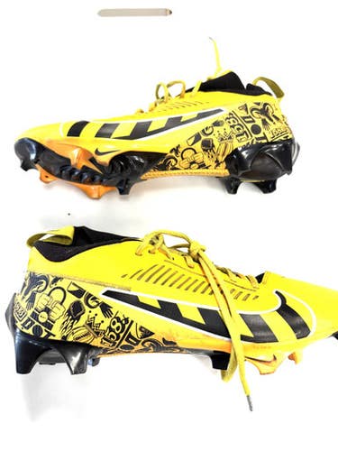 Used Nike Adult FB Cleats Yellow Senior 12 11860-S000300608