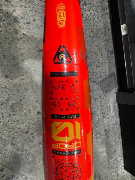 2025 Easton Hype Fire Composite USSSA Certified Bat (-10) 19 oz 29" (New)