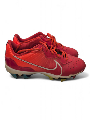 Used Nike DIAMOND FASTFLEX BB/SB Cleats Red Junior 05.5 11863-S000024635