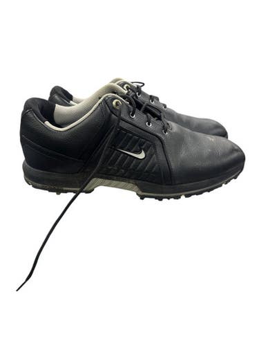 Used Nike Mens Golf Shoes Black Senior 9.5 11863-S000024620