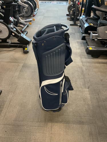 Used STITCH GOLF STAND BAG Mens Stand Bag Navy Blue 11614-S000224548