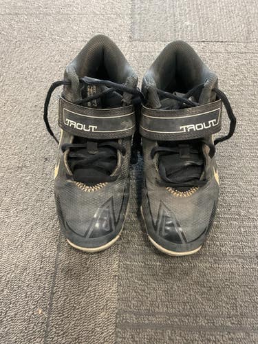 Used Nike TROUT BB/SB Cleats Black Junior 02 11614-S000224894