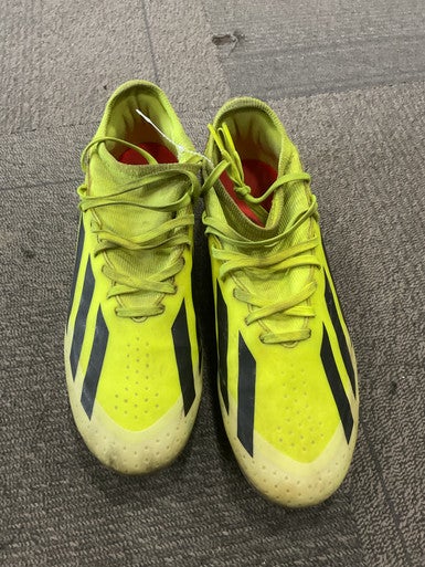 Used Adidas CRAZYFAST Soccer Cleats Optic Yellow Senior 7.5 11614-S000224888