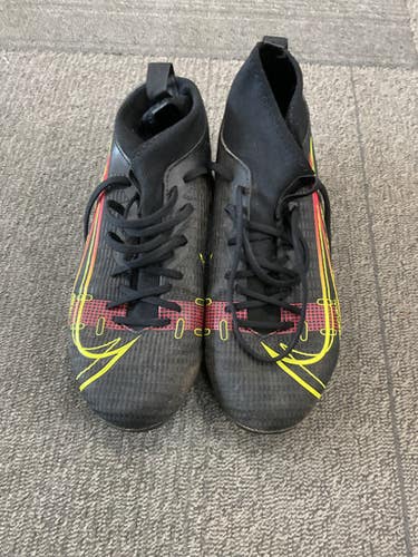 Used Nike MERCURIAL Soccer Cleats Black Junior 03.5 11614-S000224883